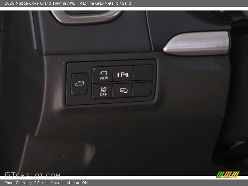 Machine Gray Metallic / Sand 2020 Mazda CX-9 Grand Touring AWD