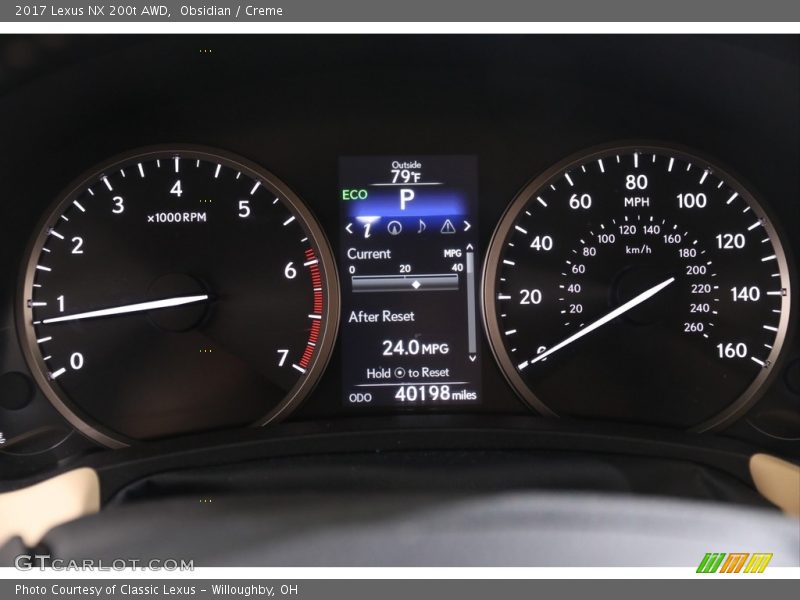 Obsidian / Creme 2017 Lexus NX 200t AWD