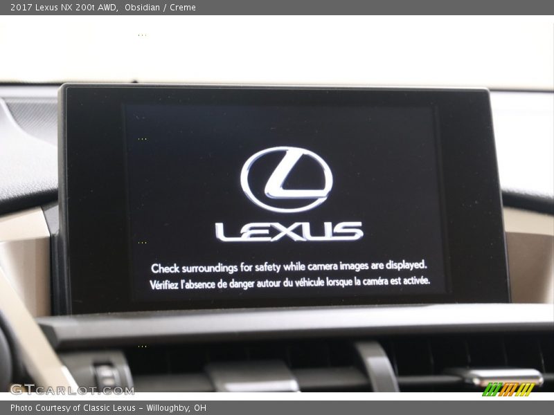 Obsidian / Creme 2017 Lexus NX 200t AWD
