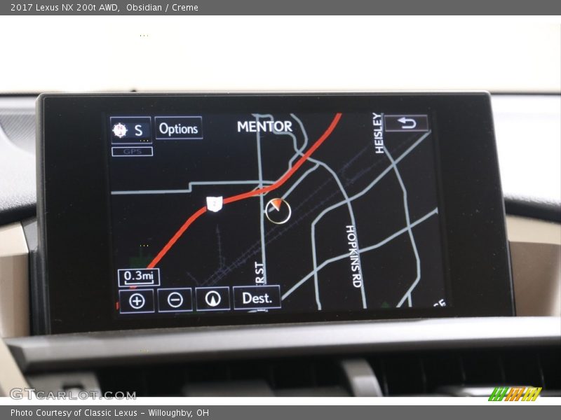 Obsidian / Creme 2017 Lexus NX 200t AWD