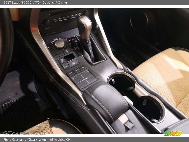 Obsidian / Creme 2017 Lexus NX 200t AWD