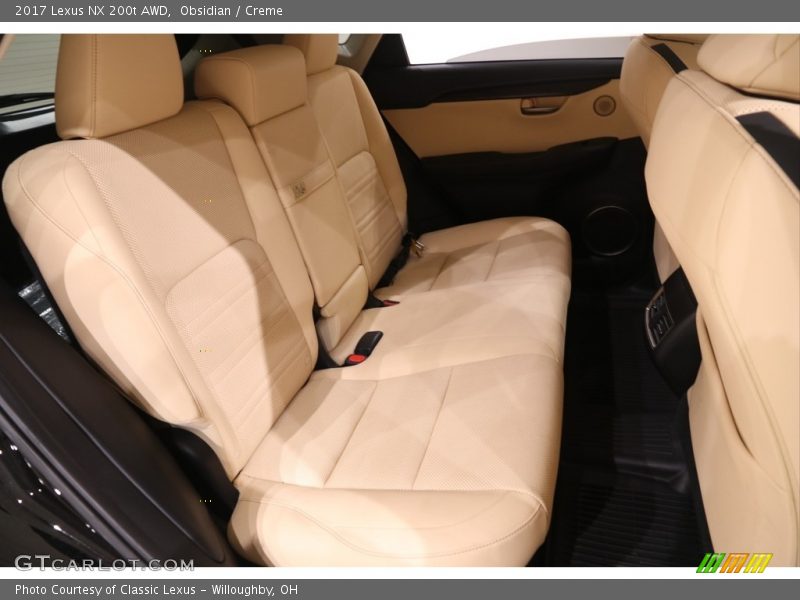 Obsidian / Creme 2017 Lexus NX 200t AWD