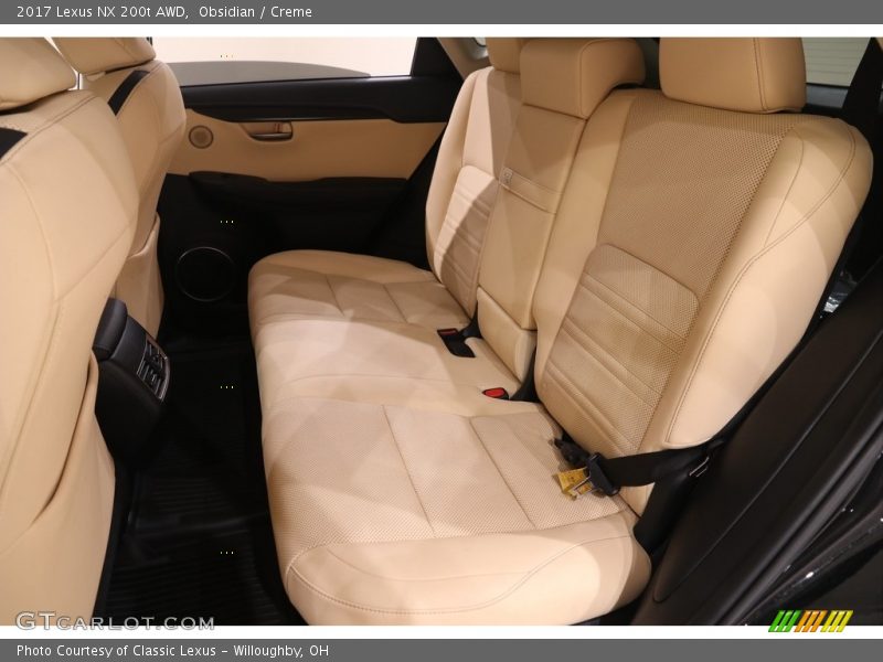 Obsidian / Creme 2017 Lexus NX 200t AWD