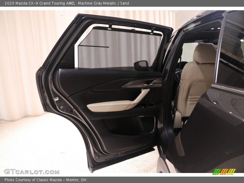 Machine Gray Metallic / Sand 2020 Mazda CX-9 Grand Touring AWD