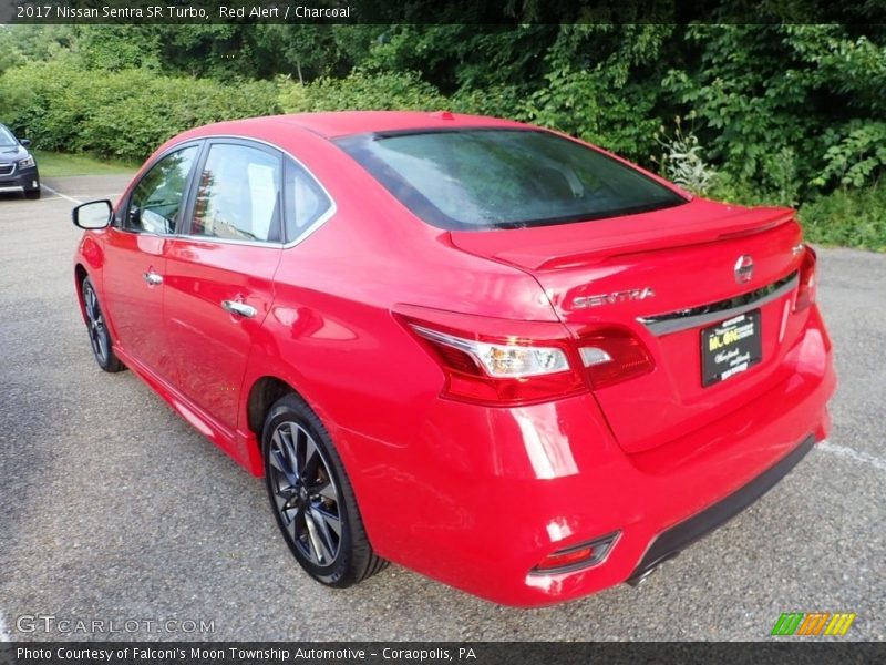 Red Alert / Charcoal 2017 Nissan Sentra SR Turbo