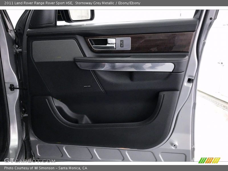 Stornoway Grey Metallic / Ebony/Ebony 2011 Land Rover Range Rover Sport HSE