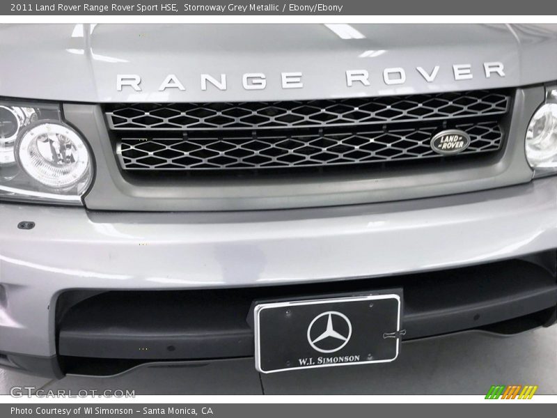 Stornoway Grey Metallic / Ebony/Ebony 2011 Land Rover Range Rover Sport HSE