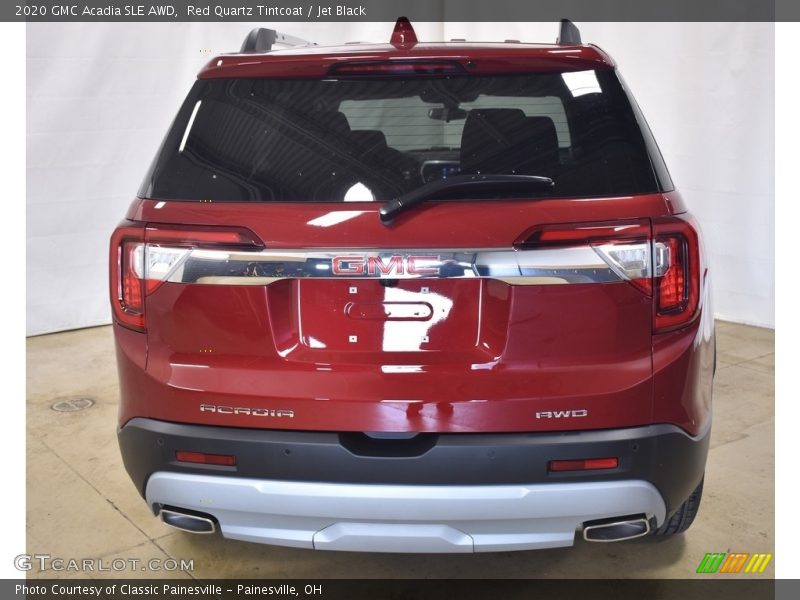 Red Quartz Tintcoat / Jet Black 2020 GMC Acadia SLE AWD