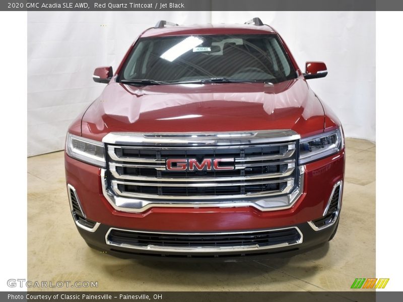 Red Quartz Tintcoat / Jet Black 2020 GMC Acadia SLE AWD