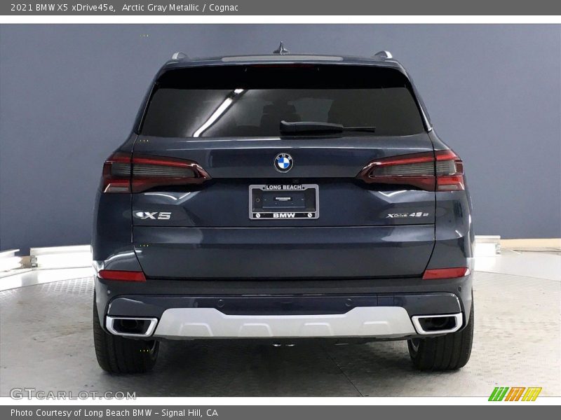 Arctic Gray Metallic / Cognac 2021 BMW X5 xDrive45e