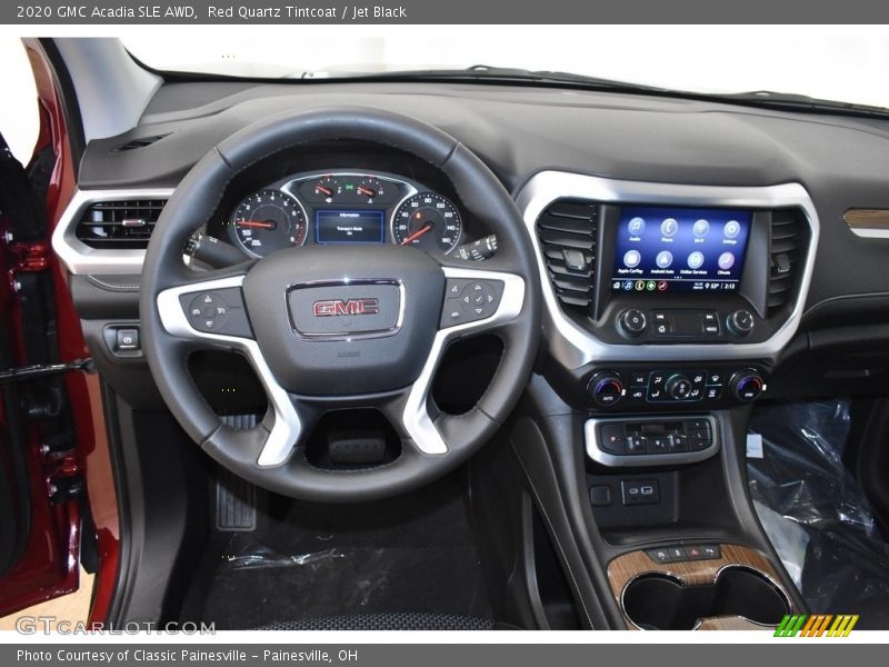 Red Quartz Tintcoat / Jet Black 2020 GMC Acadia SLE AWD