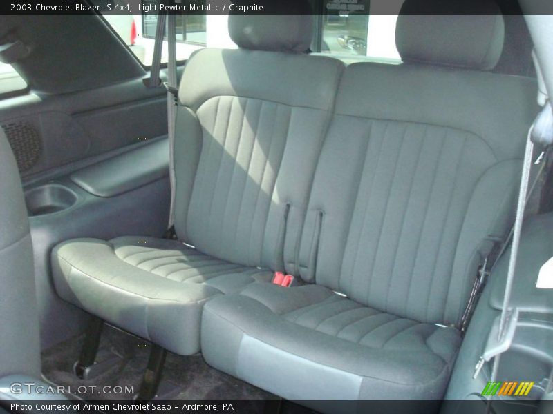 Light Pewter Metallic / Graphite 2003 Chevrolet Blazer LS 4x4
