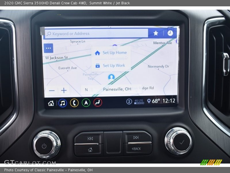 Summit White / Jet Black 2020 GMC Sierra 3500HD Denali Crew Cab 4WD