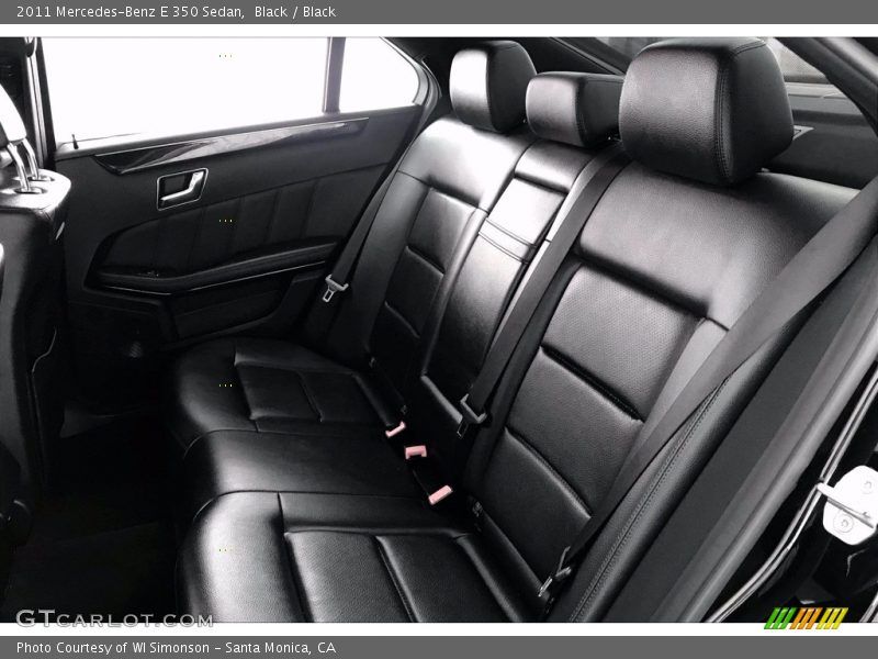 Black / Black 2011 Mercedes-Benz E 350 Sedan