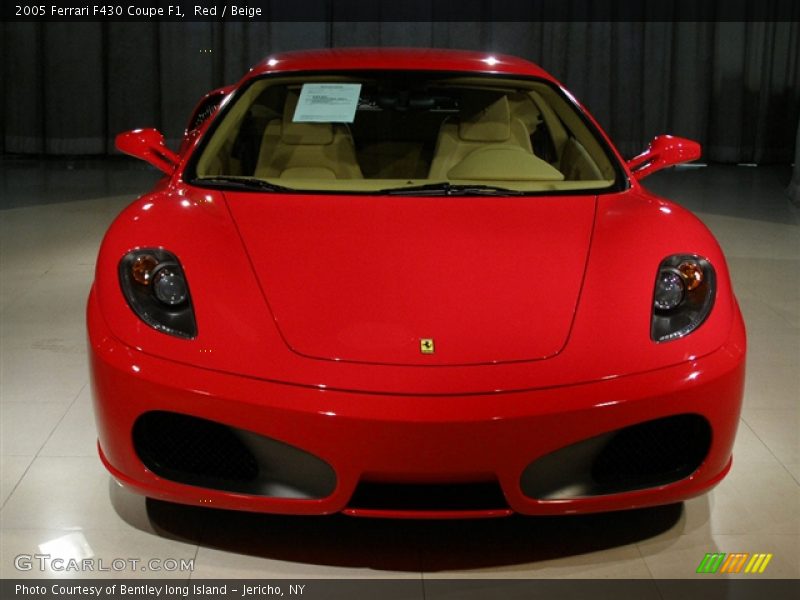 Red / Beige 2005 Ferrari F430 Coupe F1