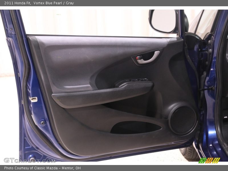 Vortex Blue Pearl / Gray 2011 Honda Fit