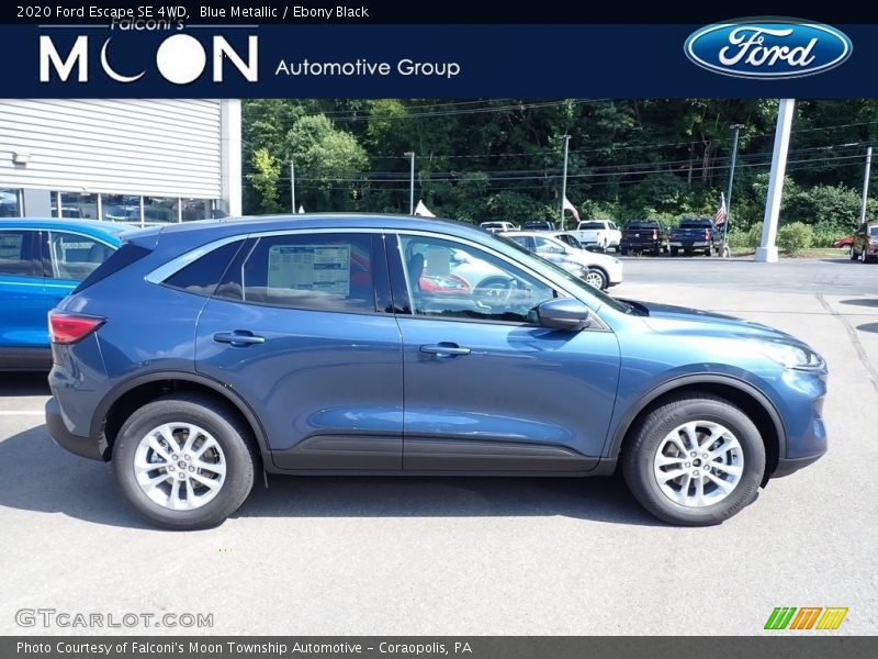 Blue Metallic / Ebony Black 2020 Ford Escape SE 4WD
