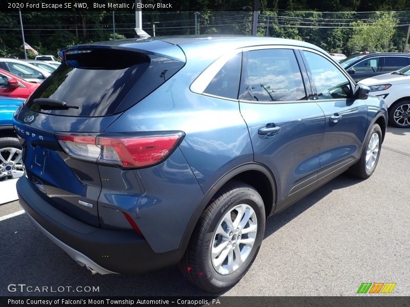 Blue Metallic / Ebony Black 2020 Ford Escape SE 4WD