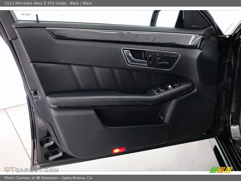 Black / Black 2011 Mercedes-Benz E 350 Sedan