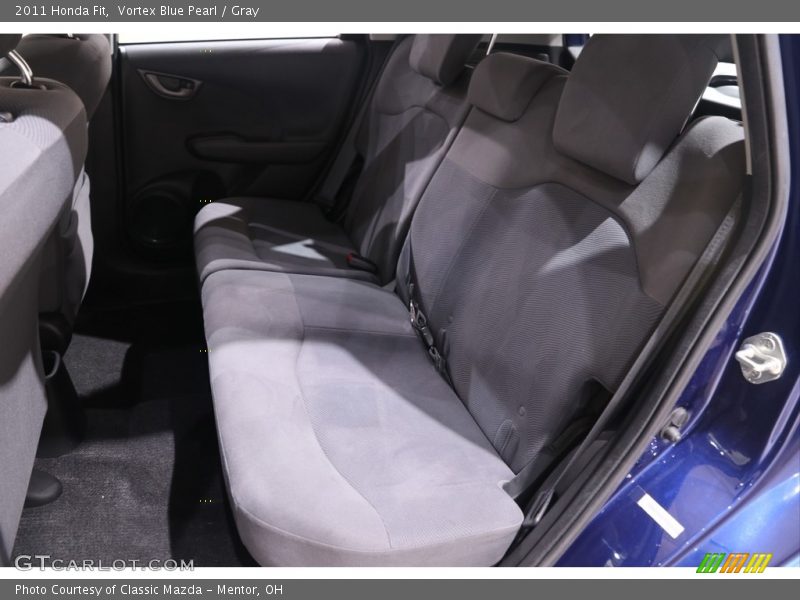 Vortex Blue Pearl / Gray 2011 Honda Fit
