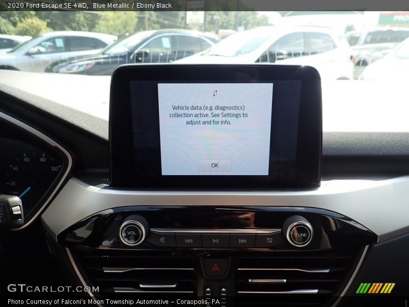 Blue Metallic / Ebony Black 2020 Ford Escape SE 4WD