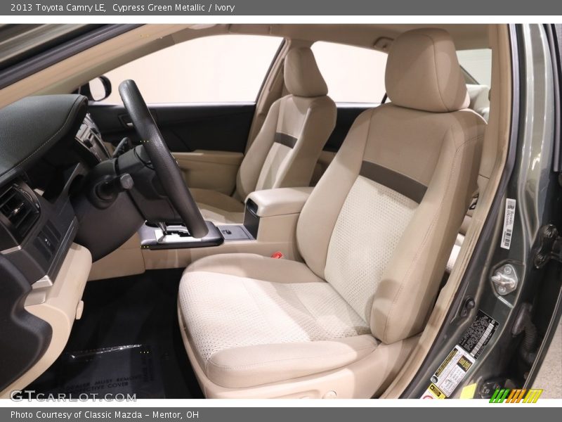 Cypress Green Metallic / Ivory 2013 Toyota Camry LE