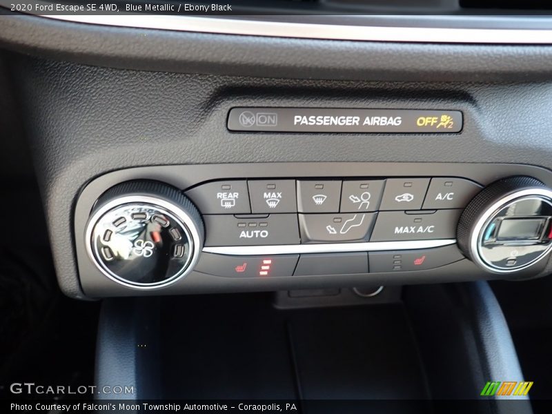 Blue Metallic / Ebony Black 2020 Ford Escape SE 4WD