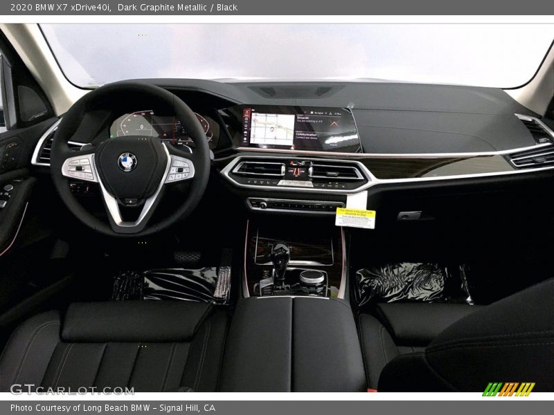 Dark Graphite Metallic / Black 2020 BMW X7 xDrive40i