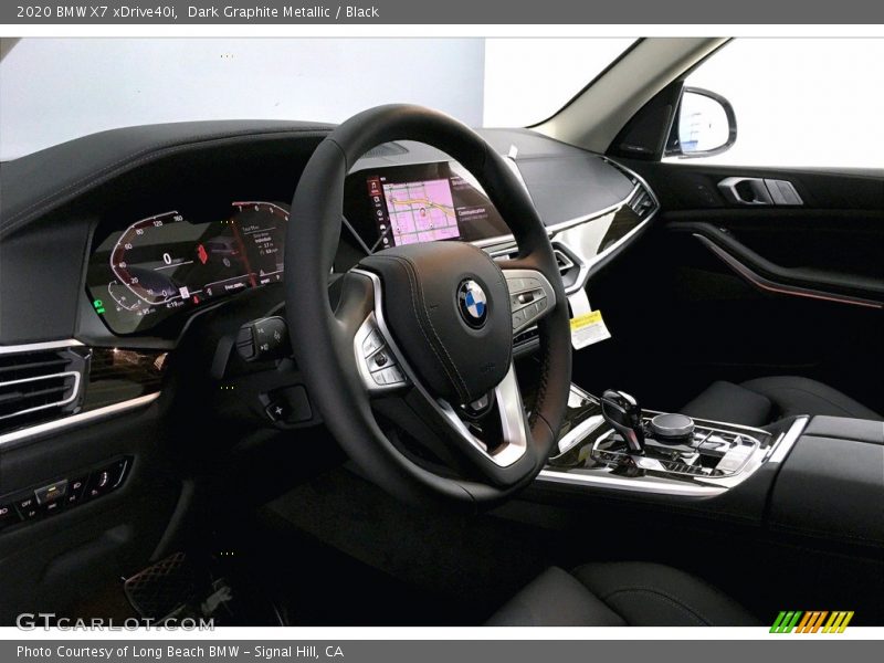 Dark Graphite Metallic / Black 2020 BMW X7 xDrive40i