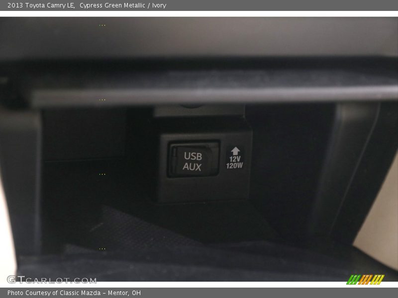 Cypress Green Metallic / Ivory 2013 Toyota Camry LE