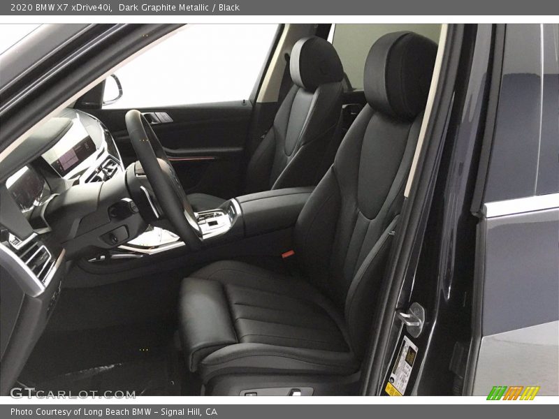 Dark Graphite Metallic / Black 2020 BMW X7 xDrive40i