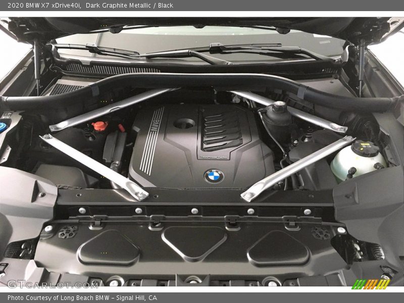 Dark Graphite Metallic / Black 2020 BMW X7 xDrive40i