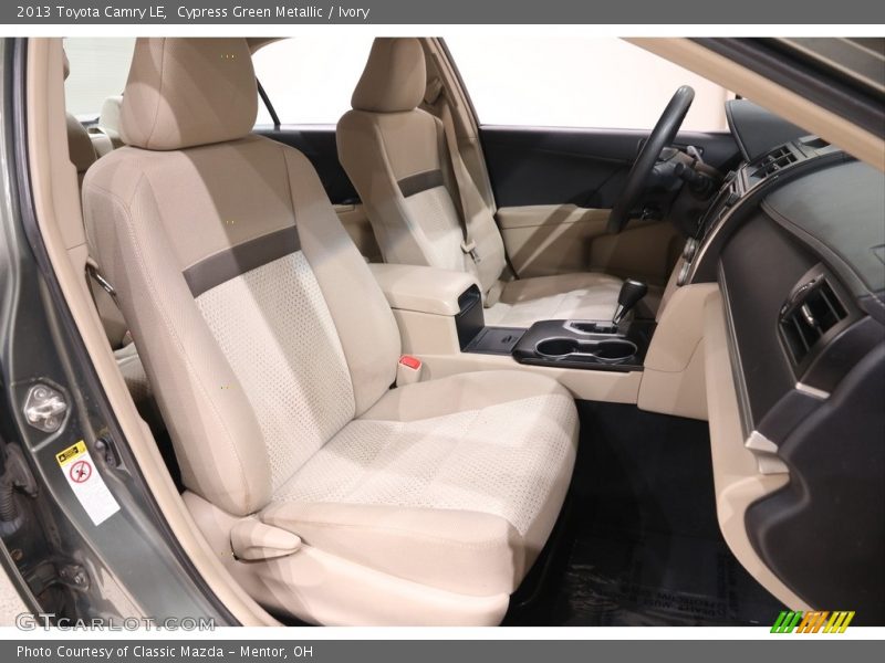Cypress Green Metallic / Ivory 2013 Toyota Camry LE