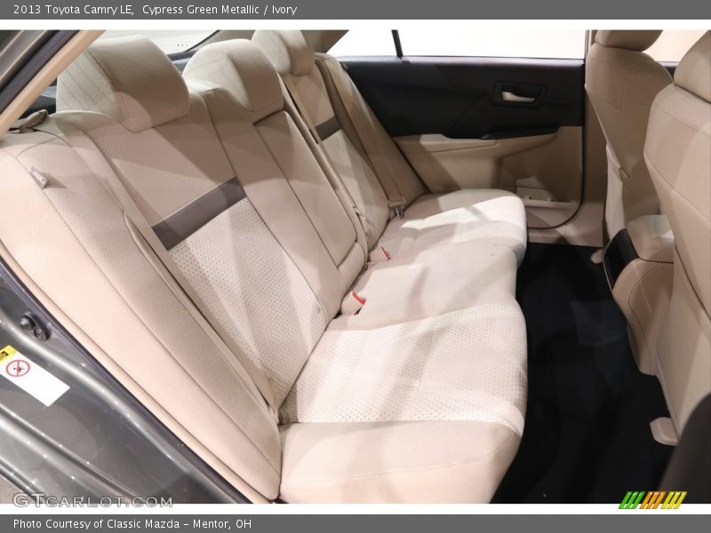 Cypress Green Metallic / Ivory 2013 Toyota Camry LE