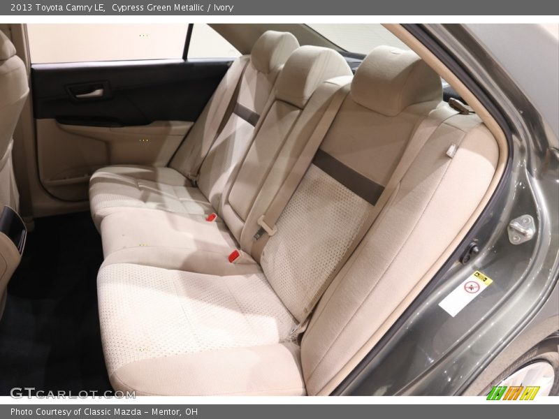 Cypress Green Metallic / Ivory 2013 Toyota Camry LE