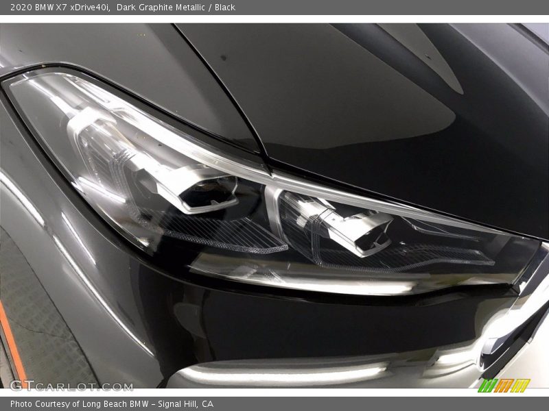 Dark Graphite Metallic / Black 2020 BMW X7 xDrive40i