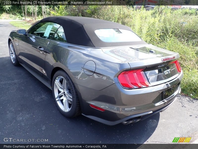 Magnetic / Showstopper Red 2020 Ford Mustang GT Premium Convertible