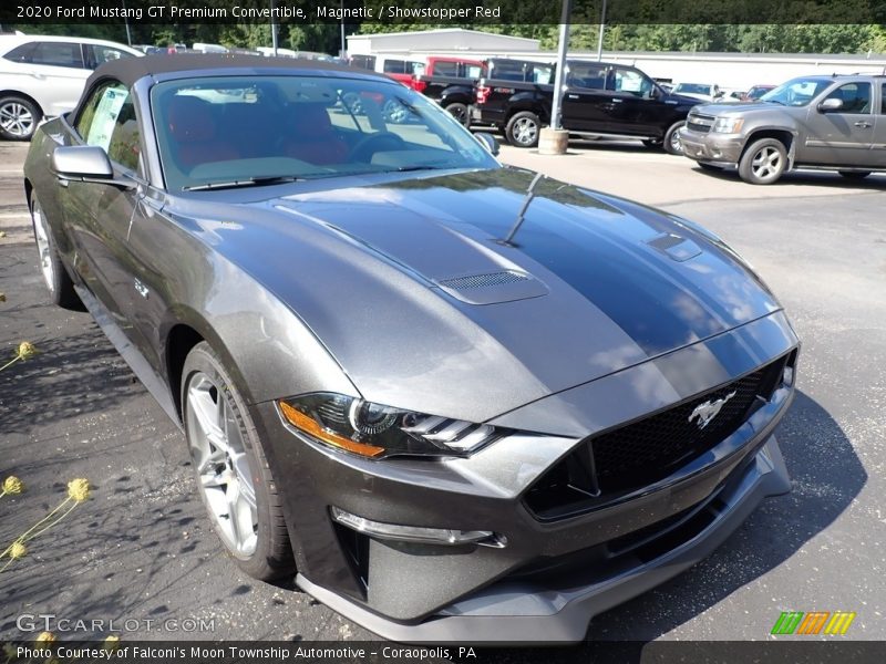 Front 3/4 View of 2020 Mustang GT Premium Convertible