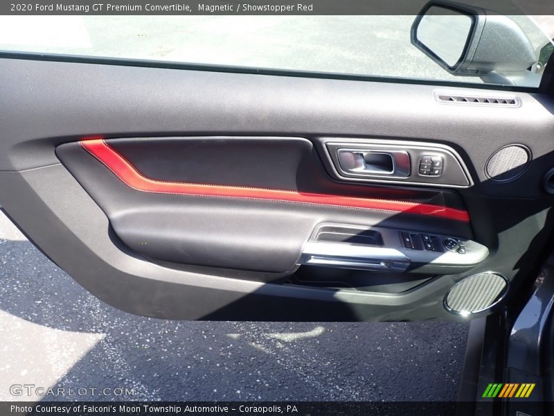 Door Panel of 2020 Mustang GT Premium Convertible