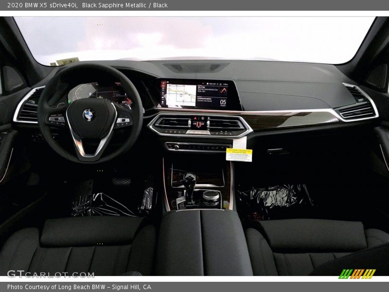 Black Sapphire Metallic / Black 2020 BMW X5 sDrive40i