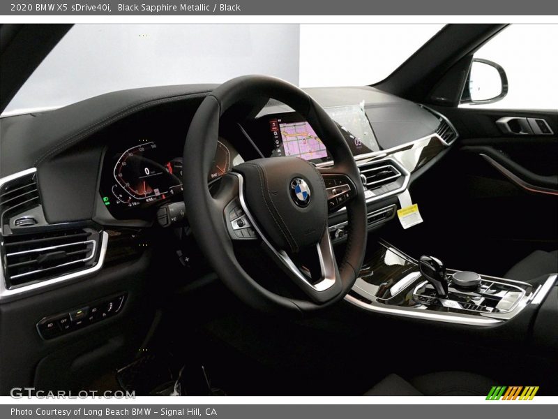 Black Sapphire Metallic / Black 2020 BMW X5 sDrive40i