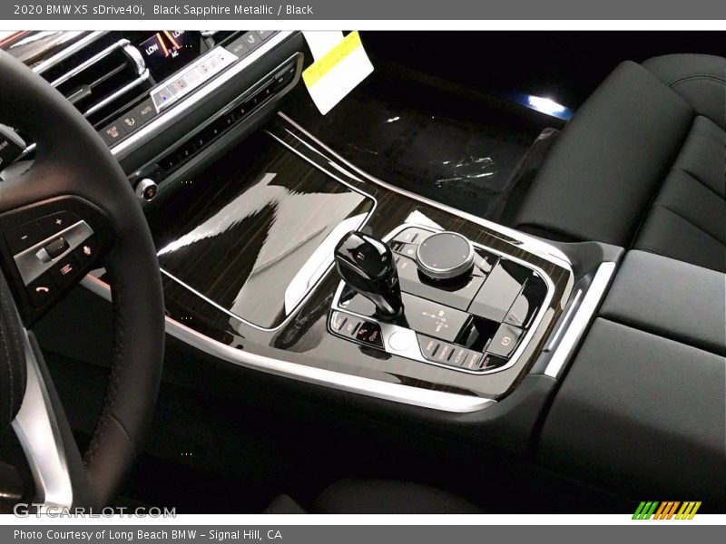 Black Sapphire Metallic / Black 2020 BMW X5 sDrive40i