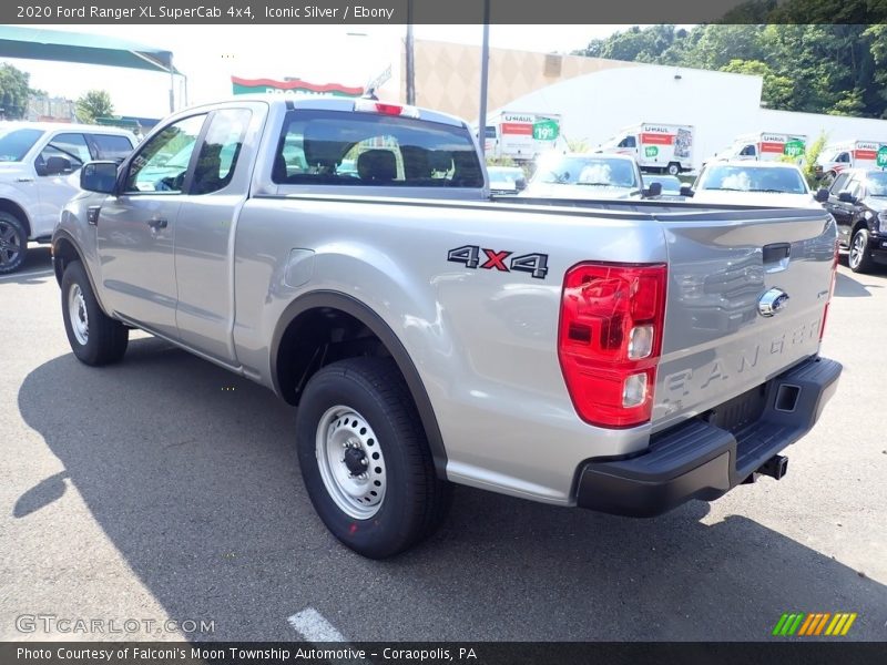 Iconic Silver / Ebony 2020 Ford Ranger XL SuperCab 4x4