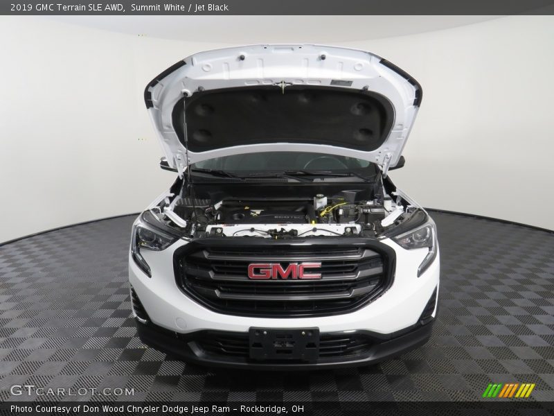 Summit White / Jet Black 2019 GMC Terrain SLE AWD