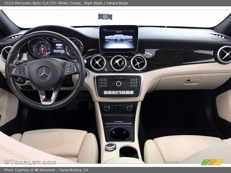 Dashboard of 2019 CLA 250 4Matic Coupe