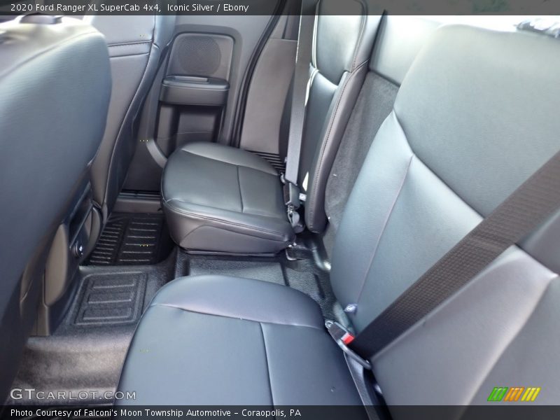 Rear Seat of 2020 Ranger XL SuperCab 4x4