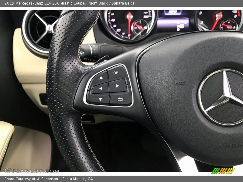  2019 CLA 250 4Matic Coupe Steering Wheel