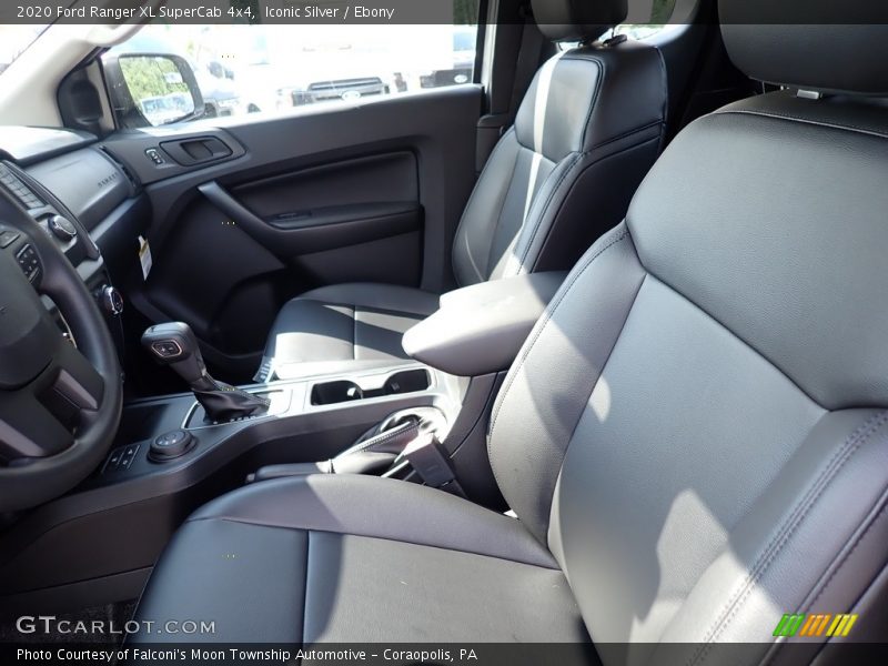 Front Seat of 2020 Ranger XL SuperCab 4x4