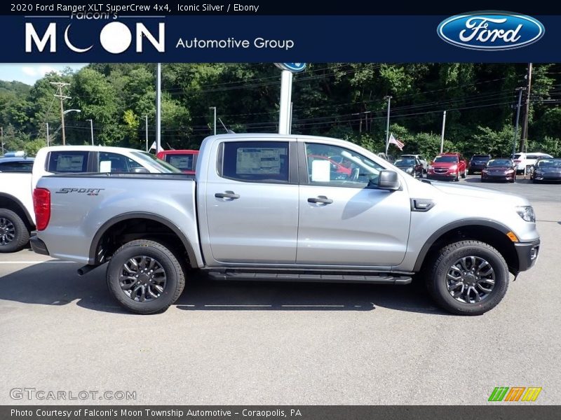 Iconic Silver / Ebony 2020 Ford Ranger XLT SuperCrew 4x4