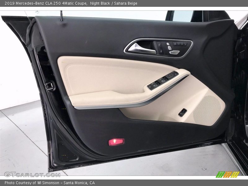 Door Panel of 2019 CLA 250 4Matic Coupe